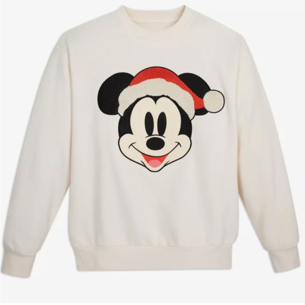 Santa Mickey Mouse Holiday Fashion Pullover Sweater 2024